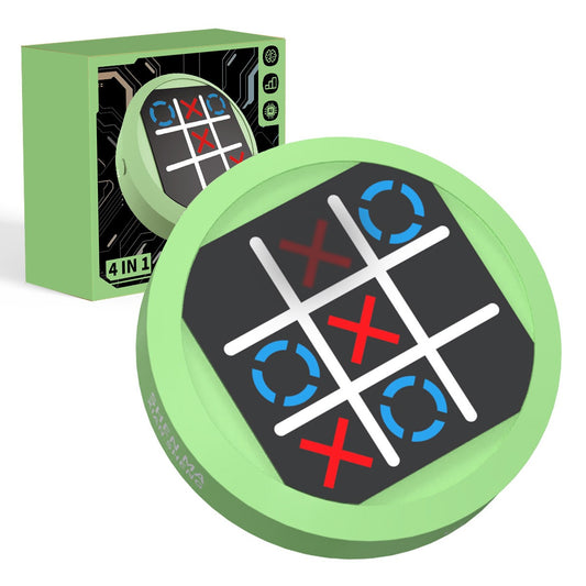 Super Tic-Tac-Toe 4-in-1 Handheld Game Console