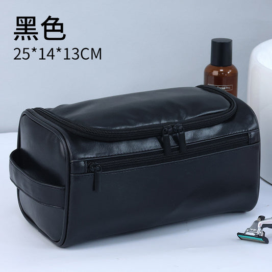 Vintage Waterproof Makeup Bag for Travel and Toiletries